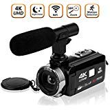 Video Camera Camcorder 4K Ultra HD...