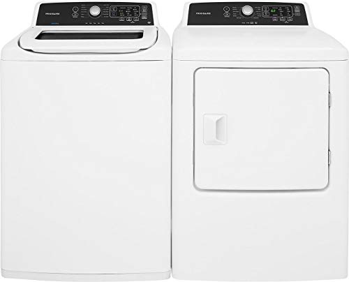 White Top Load Laundry Pair with...