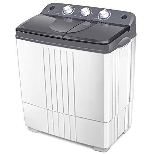 COSTWAY Portable Washing Machine, Twin...