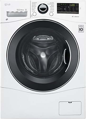 LG WM3488HW 24' Washer/Dryer Combo with...