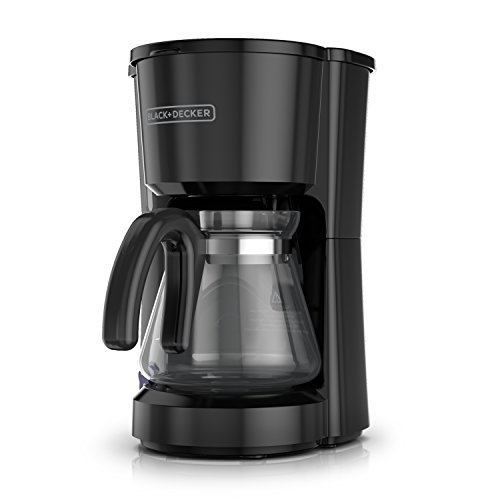 BLACK+DECKER 5-Cup Coffeemaker, Black,...