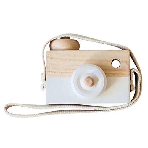 Liangxiang Wooden Mini Camera Toy Pillow...