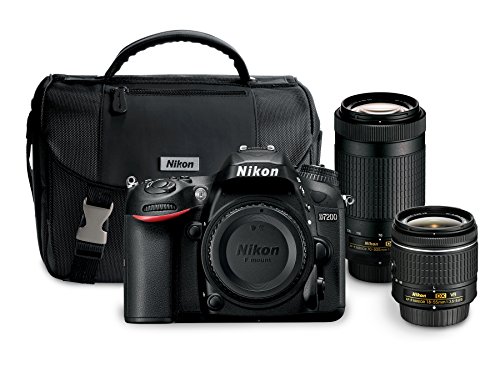 Nikon D7200 24.2 MP Dual Zoom Lens Kit...