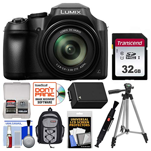 Panasonic Lumix DC-FZ80 4K Wi-Fi Digital...