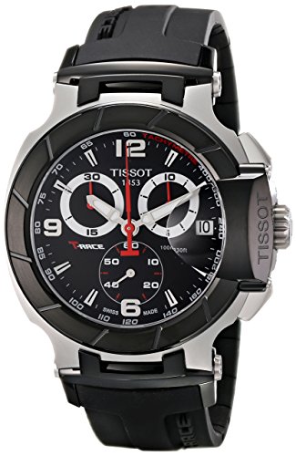 Tissot Men's T0484172705700 T-Race Black...