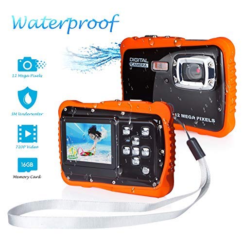 Underwater Camera for Kids, FLAGPOWER...