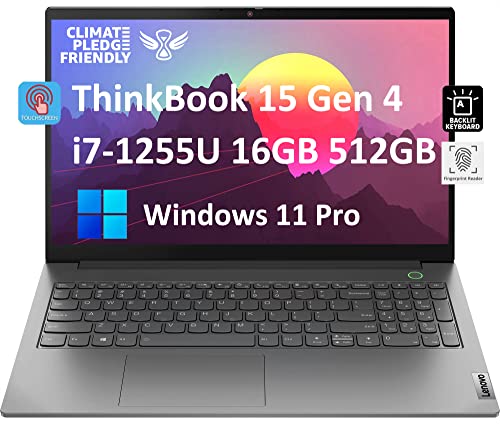 2022 Lenovo ThinkBook 15 Gen 4 15.6' FHD...