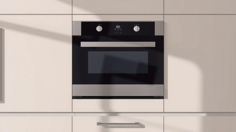 Can A Single Wall Oven Be Built Into A Cabinet?