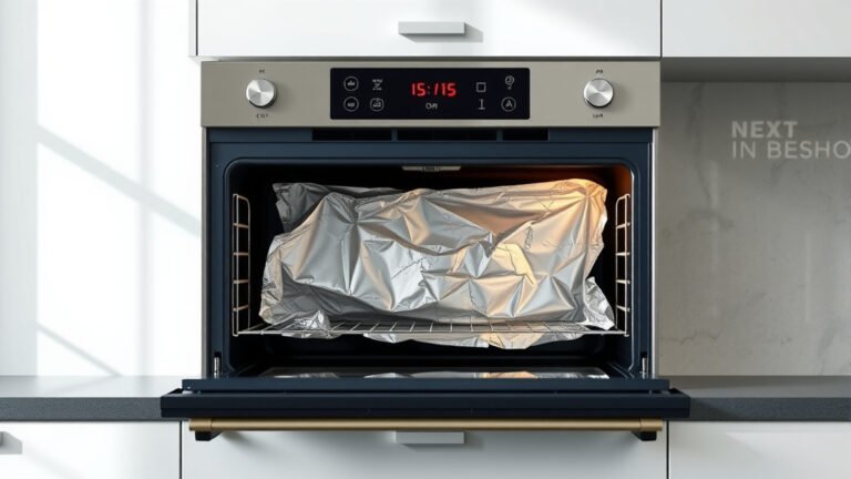 Can You Put Aluminum Foil In Countertop Oven?