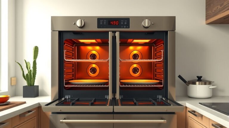 How Hot Does A Double Oven Get?