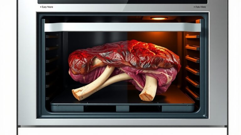 How To Cook Bone In Rib Roast In Wall Oven?
