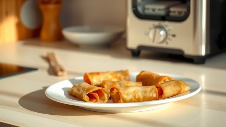 How To Cook Frozen Spring Rolls In Toaster Oven?