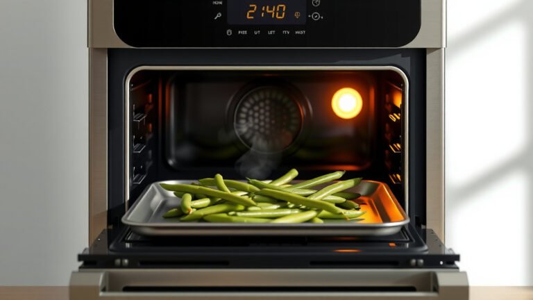 How To Cook Green Beans In Steam Oven?