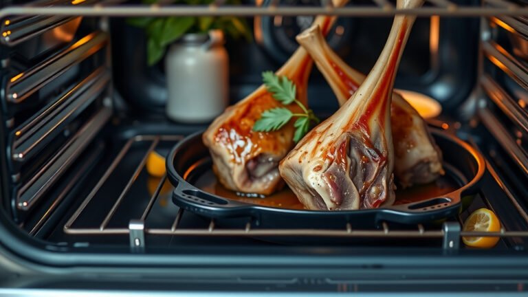 How To Cook Lamb Shanks In Electric Oven?