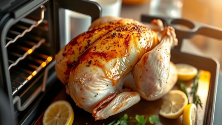 How To Get Crispy Skin Chicken In Dual Fuel Oven?