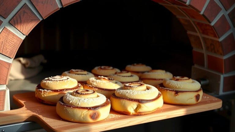 How To Make Cinnamon Rolls In A Pizza Oven?
