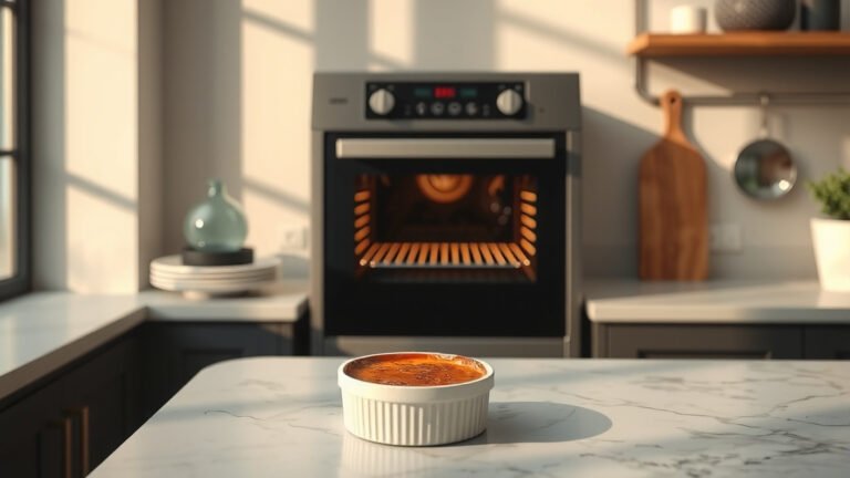 How To Make Creme Brulee In Single Wall Oven?