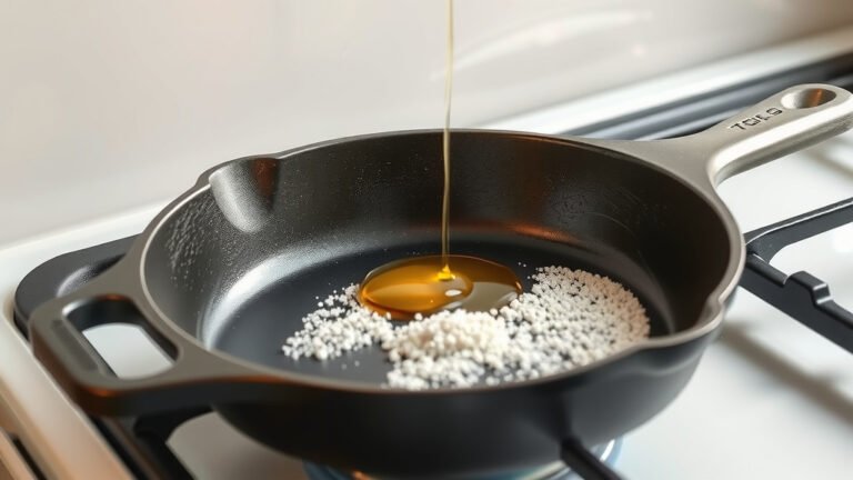 How To Season A Cast Iron In Gas Oven?