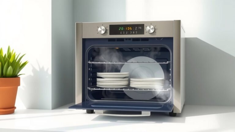 How To Warm Plates In A Steam Oven?