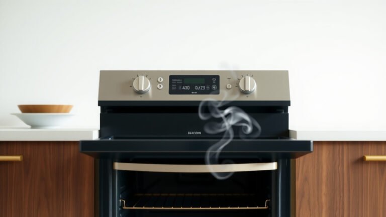 Why Does Electric Oven Smell Like Burning?