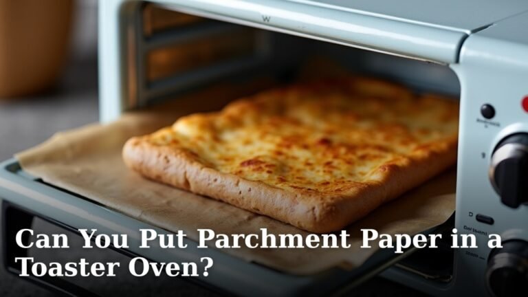 Can You Put Parchment Paper in a Toaster Oven?