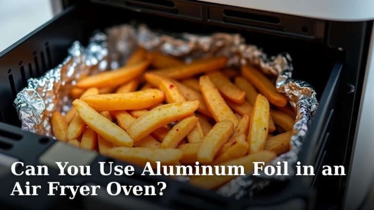 Can You Use Aluminum Foil in an Air Fryer Oven?