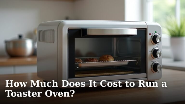How Much Does It Cost to Run a Toaster Oven?