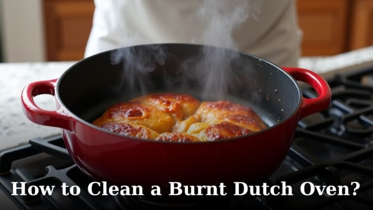 How to Clean a Burnt Dutch Oven?