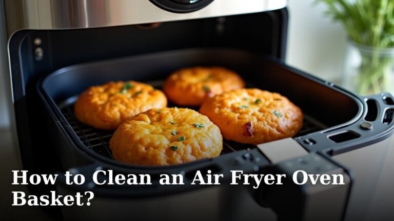 How to Clean an Air Fryer Oven Basket?
