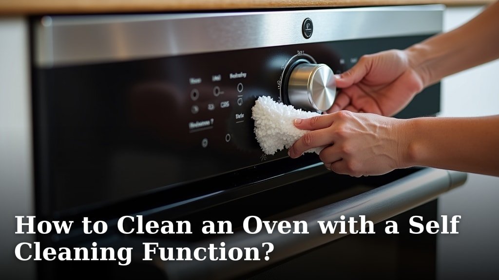 How to Clean an Oven with a Self Cleaning Function?