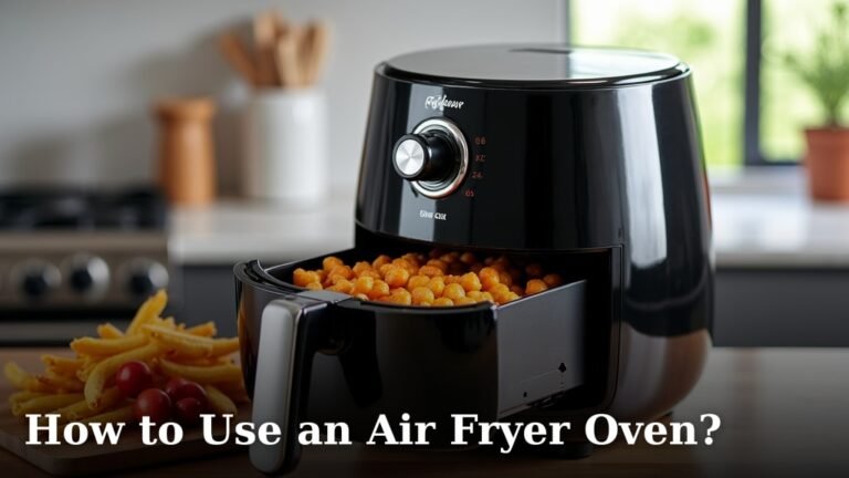 How to Use an Air Fryer Oven?