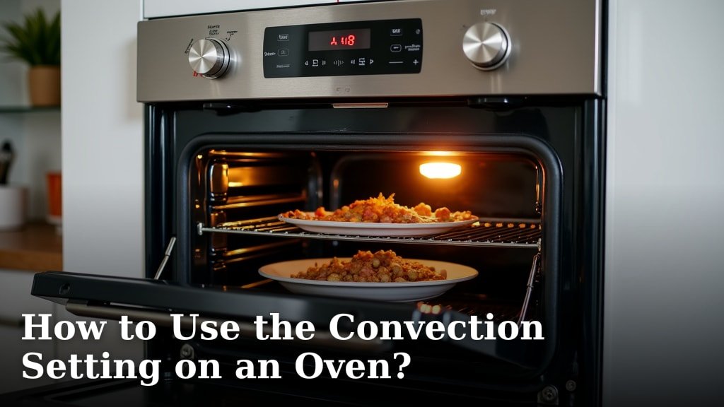 How to Use the Convection Setting on an Oven?