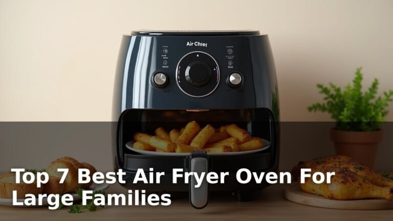 Top 7 Best Air Fryer Oven For Large Families