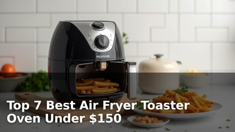 Top 7 Best Air Fryer Toaster Oven Under $150