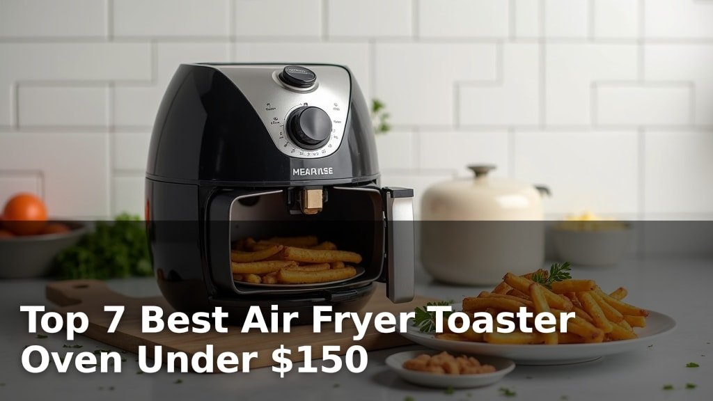Top 7 Best Air Fryer Toaster Oven Under $150