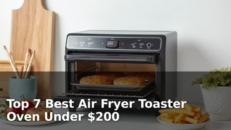 Top 7 Best Air Fryer Toaster Oven Under $200