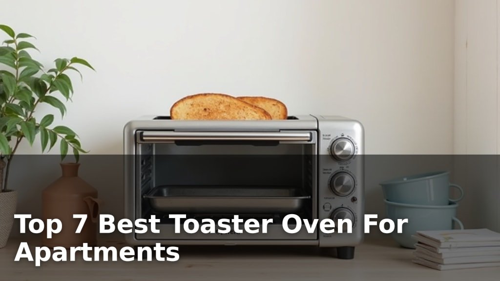 Top 7 Best Toaster Oven For Apartments