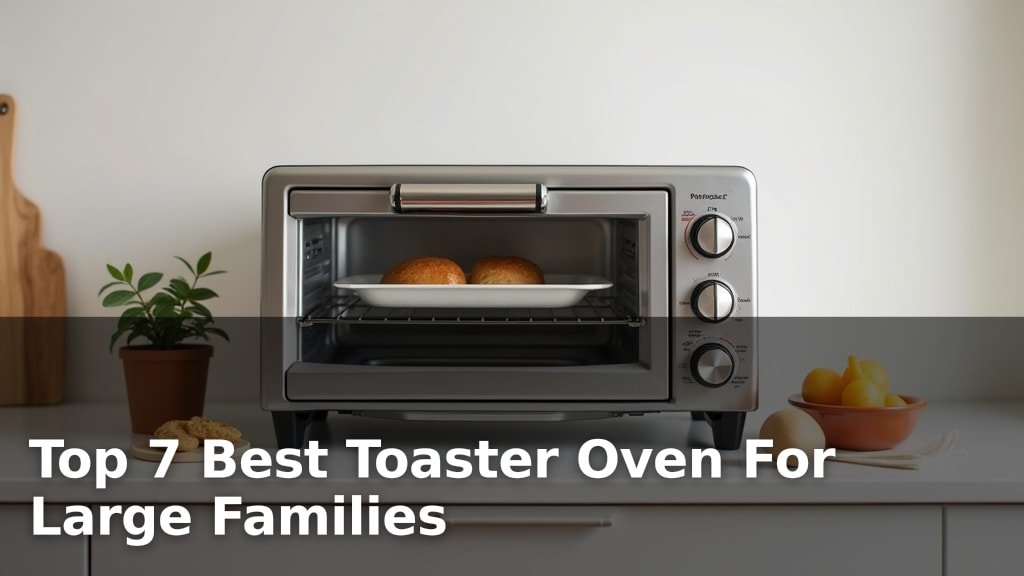 Top 7 Best Toaster Oven For Large Families