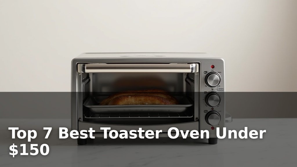 Top 7 Best Toaster Oven Under $150