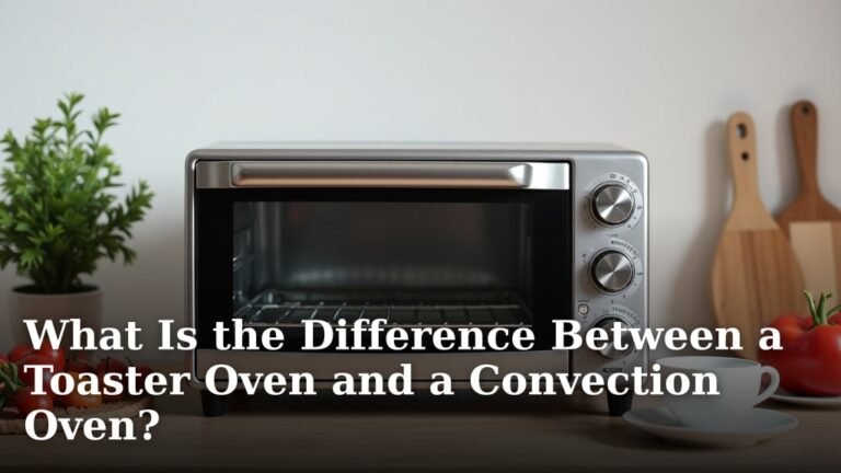 What Is the Difference Between a Toaster Oven and a Convection Oven?