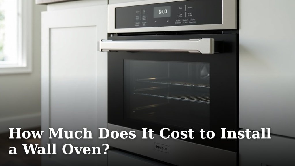How Much Does It Cost to Install a Wall Oven?