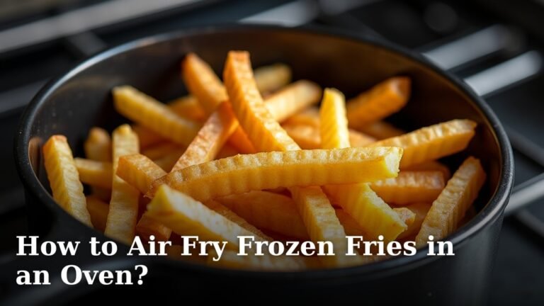 How to Air Fry Frozen Fries in an Oven?