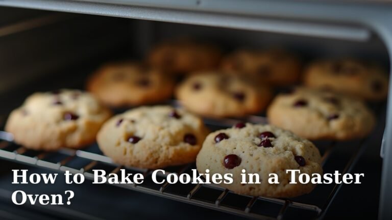 How to Bake Cookies in a Toaster Oven?