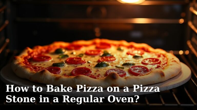 How to Bake Pizza on a Pizza Stone in a Regular Oven?