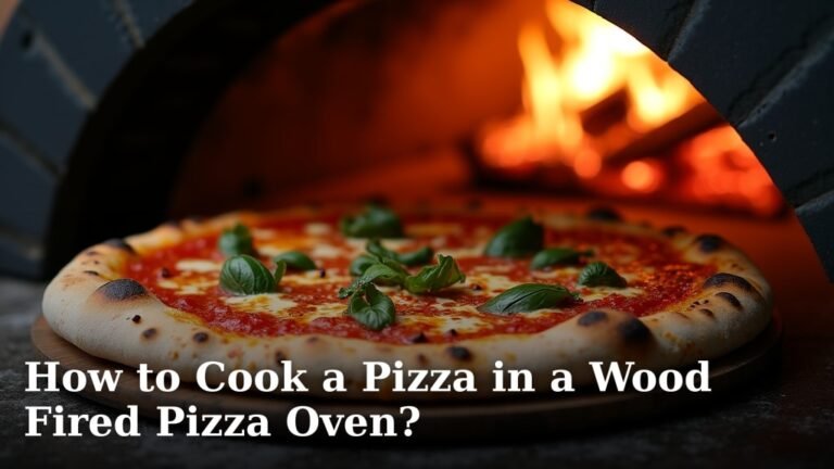 How to Cook a Pizza in a Wood Fired Pizza Oven?