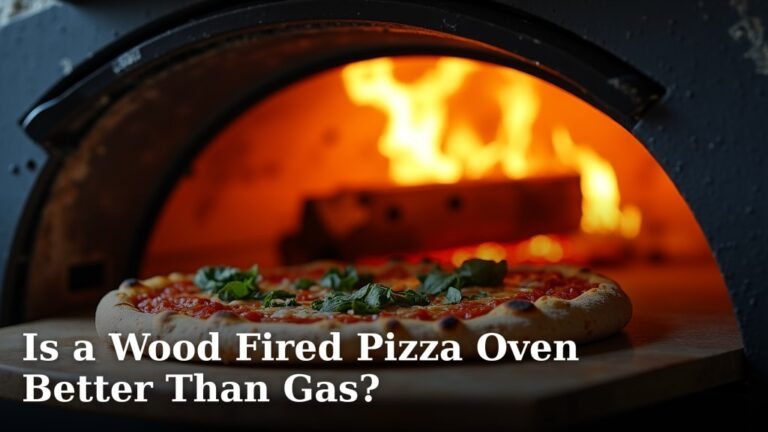 Is a Wood Fired Pizza Oven Better Than Gas?