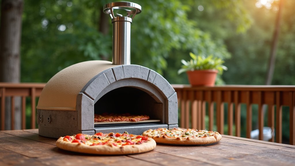 Using Your Pizza Oven Safely on a Wooden Deck