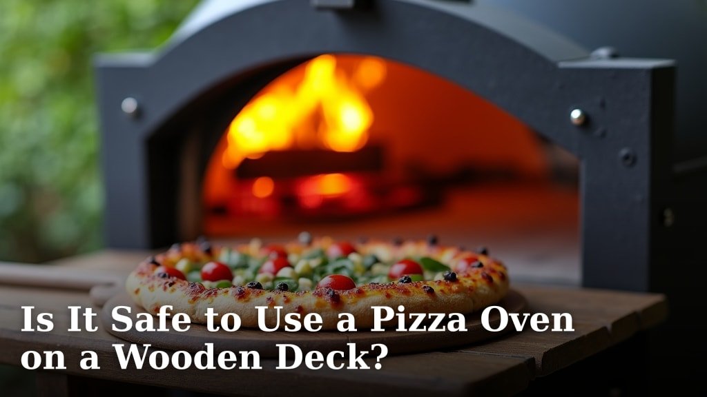 Is It Safe to Use a Pizza Oven on a Wooden Deck?