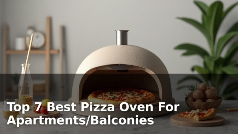 Top 7 Best Pizza Oven For Apartments/Balconies