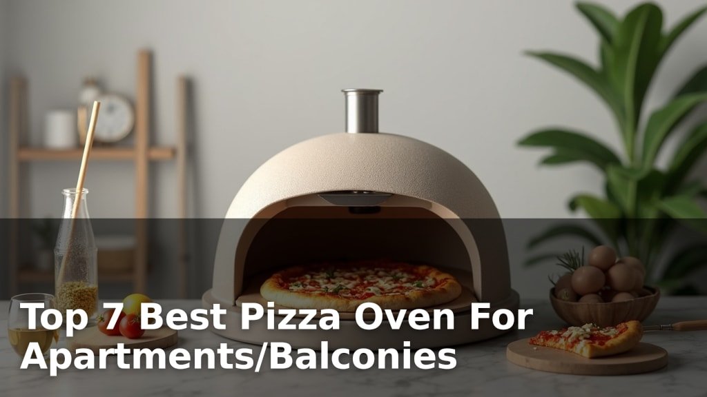 Top 7 Best Pizza Oven For Apartments/Balconies